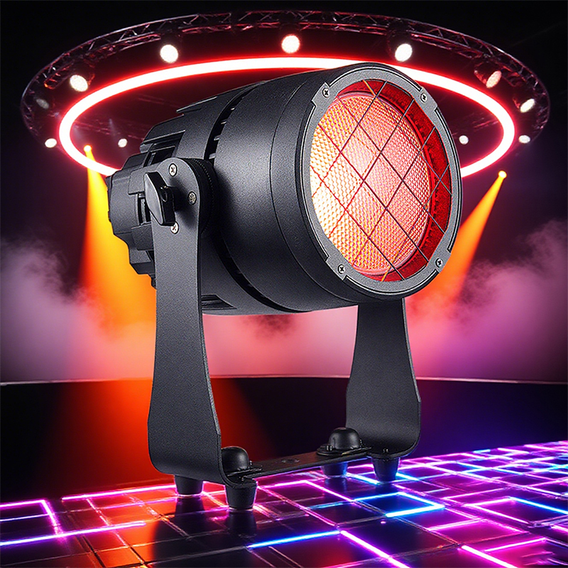 Igracelite LED Par Light, 350W IP65 Waterproof RGBALC COB Mini Outdoor Blinder Light with Splicing Design for Stage Events and Audience Lighting