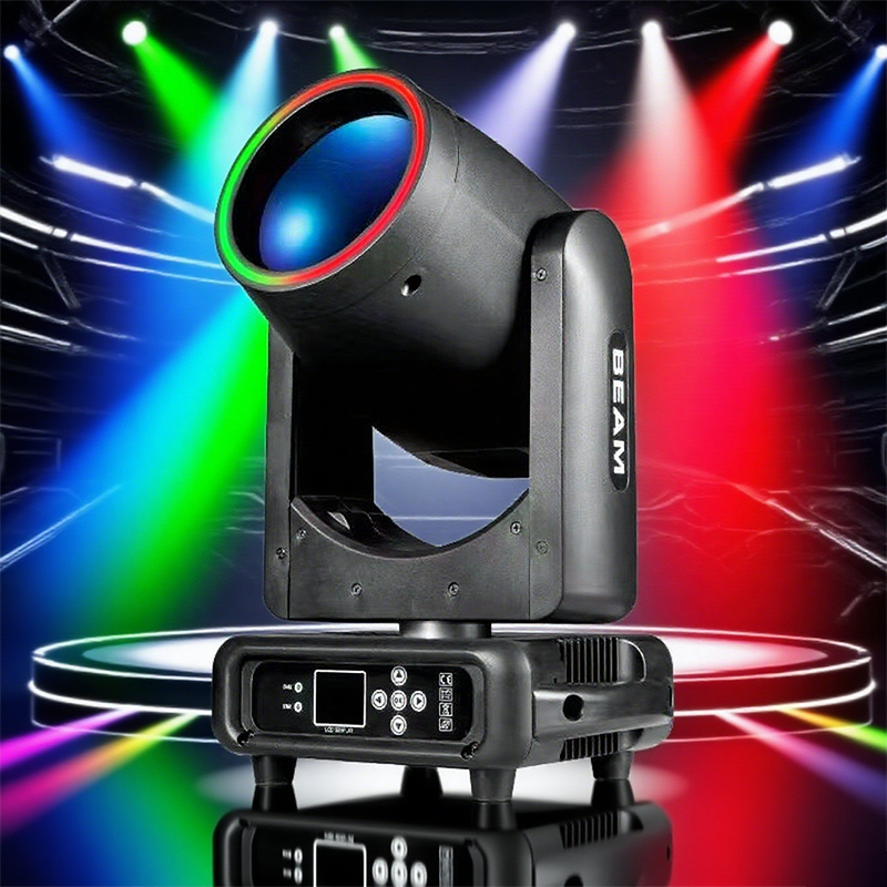 Igracelite 14R Beam 295w Moving Head Stage Light Dj Mini Beam 295+LED Ring Moving Head