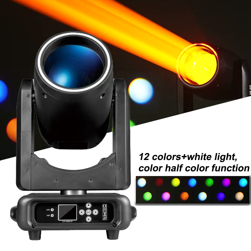 Igracelite 14R Beam 295w Moving Head Stage Light Dj Mini Beam 295+LED Ring Moving Head