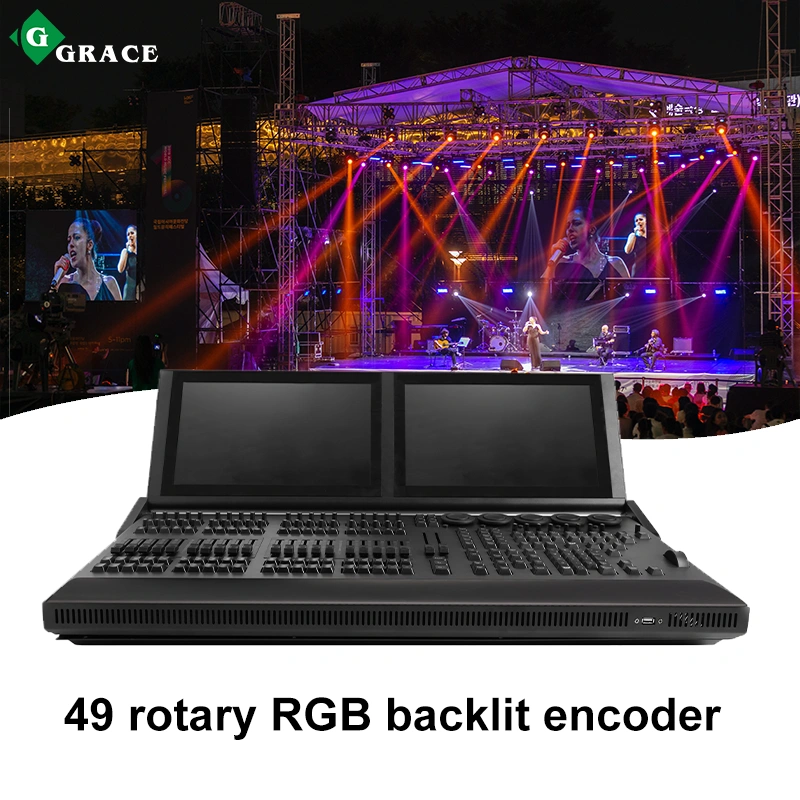 Igracelite MA3 onPC command wing XT Dual screen DMX controller