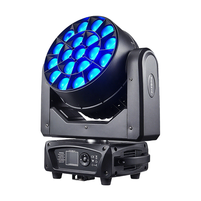 Igracelite 19x15w K10 Big Bee Eye Zoom Wash Moving Head Light