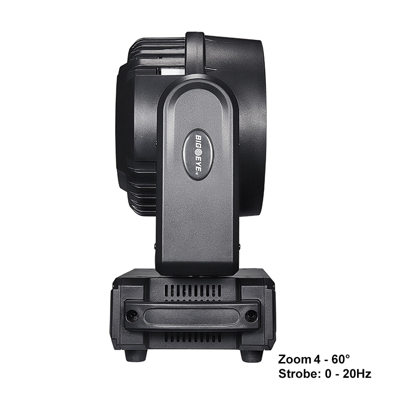 Igracelite K15 19x40w RGBW LED wash big bee eye moving head light for concerts and parties