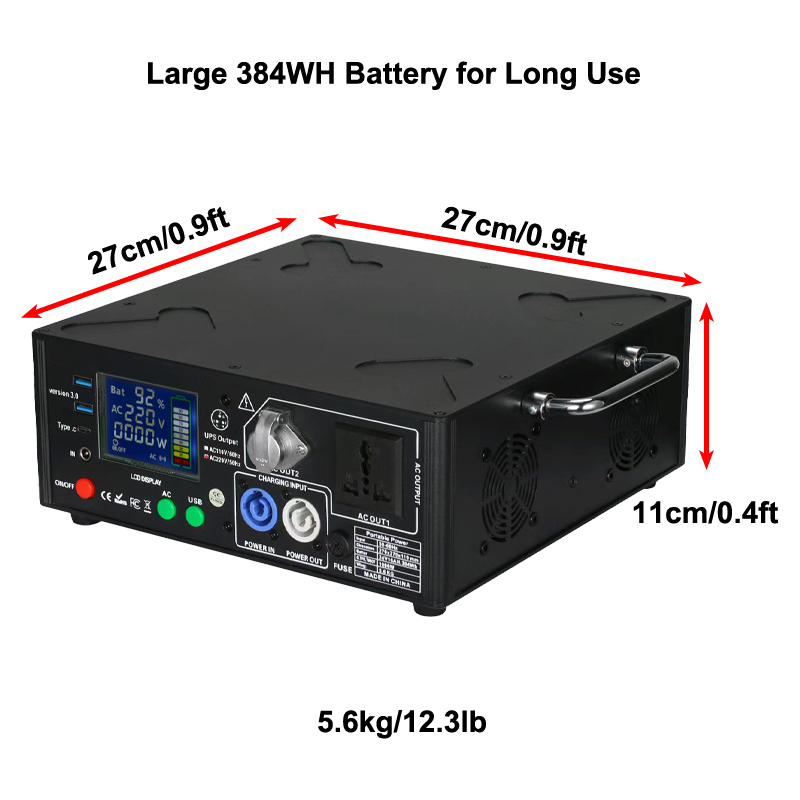 Igracelite 1000w energy storage mobile power supply for cold spark machines and stage lights