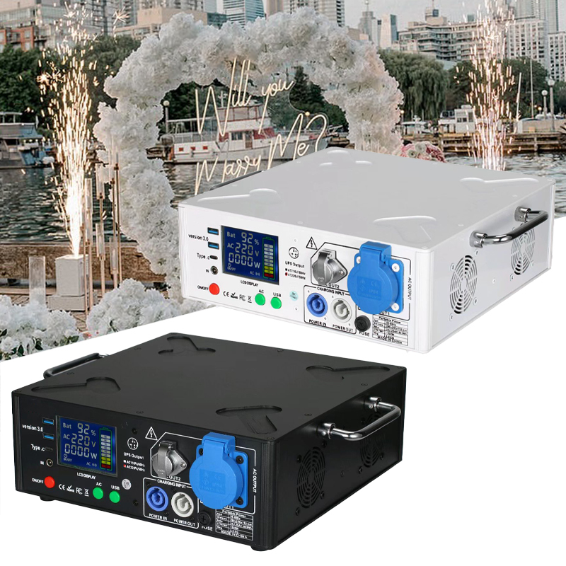 Igracelite 1500w powered portable power for cold spark machines and stage lights