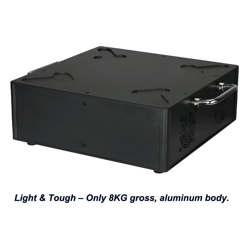 Igracelite 1500w powered portable power for cold spark machines and stage lights