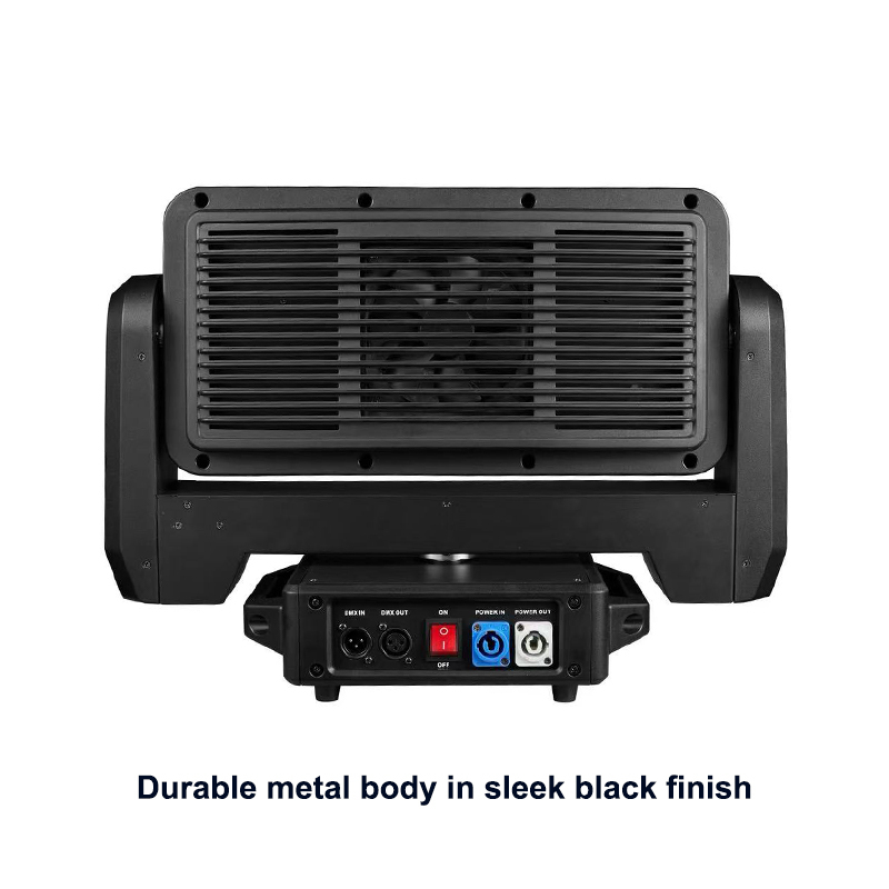 Igracelite 300W DMX LED Moving Head Strobe Light - Professional Stage Lighting with Strobe Effects for Live Performances, DJ Events, Concerts and Parties