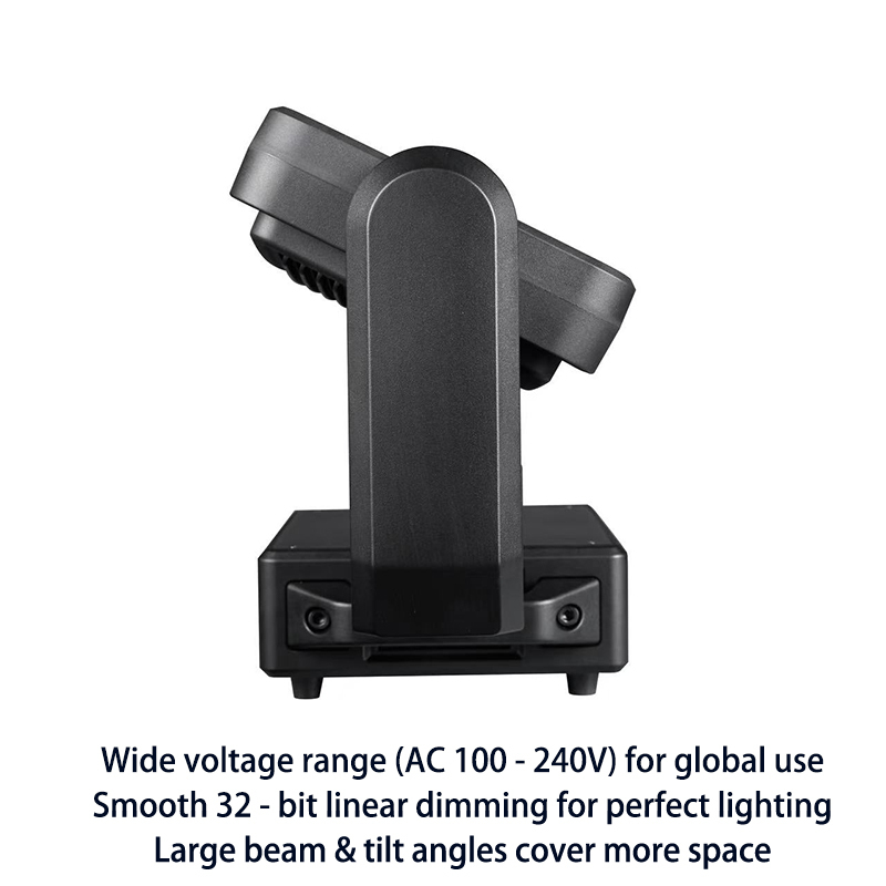Igracelite 300W DMX LED Moving Head Strobe Light - Professional Stage Lighting with Strobe Effects for Live Performances, DJ Events, Concerts and Parties