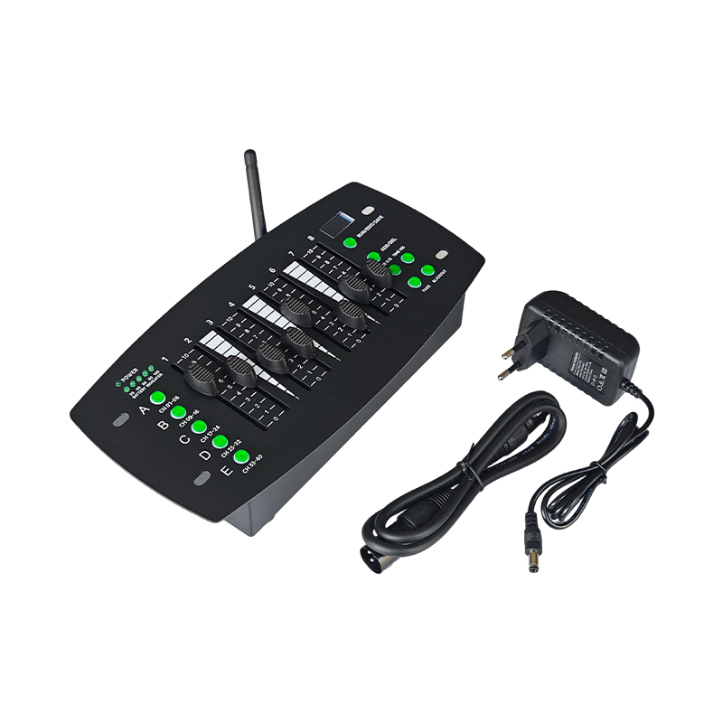 Igracelite Battery Mini Controller Wireless DMX512 40CH Portable Lighting Controller with Switchable SCC Protocol and GZ Protocol for Stage Lights, DJ Events, Weddings, Clubs, and Professional Shows