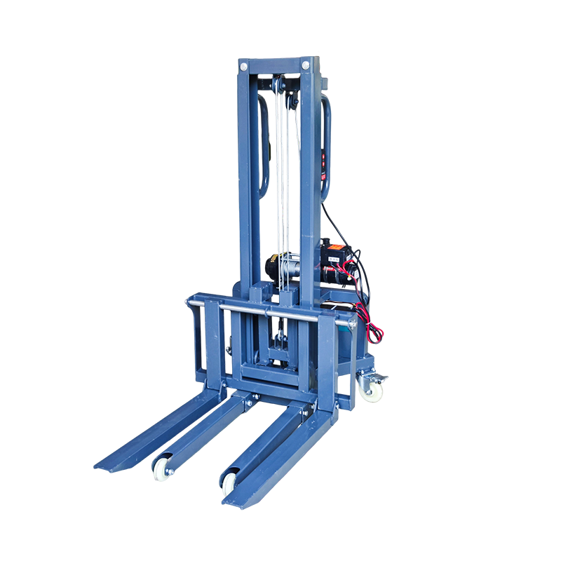 Igracelite Rechargeable Semi-Automatic Forklift 1.6m Electric Lift Pallet Stacker, 280–300kg Load Capacity, 12V 20Ah Battery for Warehouse & Material Handling