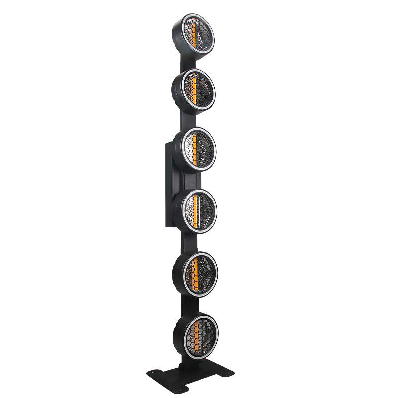 Igracelite Pixel Retro Light - 6 LED RGBW DMX512 Stage Lighting for Concert, Background Flash Effect Lighting, Professional Controlled LED Pixel Wash Light.