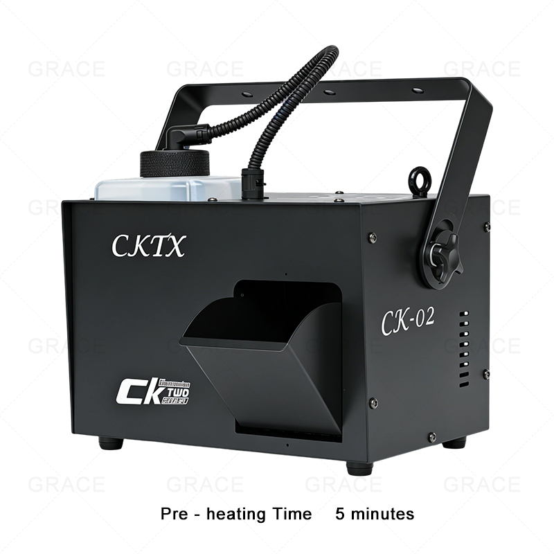 Igracelite 700W Fog Machine Hazer, Water-Based Smoke Machine with DMX512 & Remote Control, for Wedding Night Club Party, 0.9L Mini Haze Machine, 5-Minute Preheat