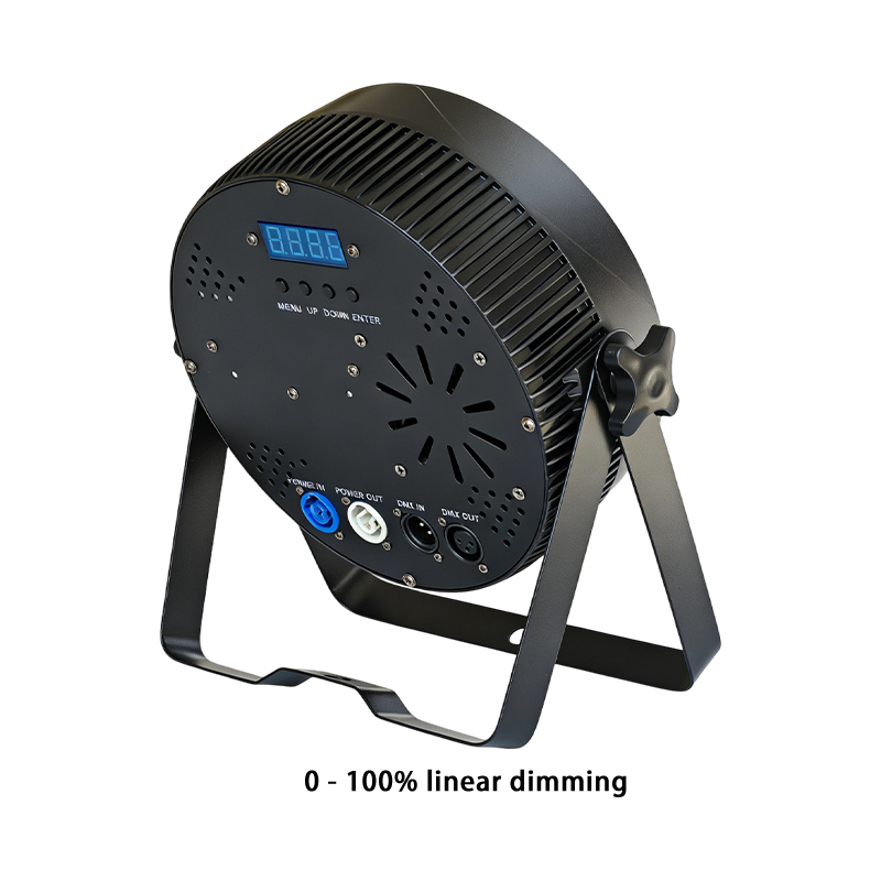 Igracelite 7x50W RGBW COB Par Light DMX512, 350W LED Stage Light with Cool White 6000K Warm White 3000K RGBW 6500K, 0-100% Dimming, 8/32CH Master-Slave for Wedding DJ Event Lighting