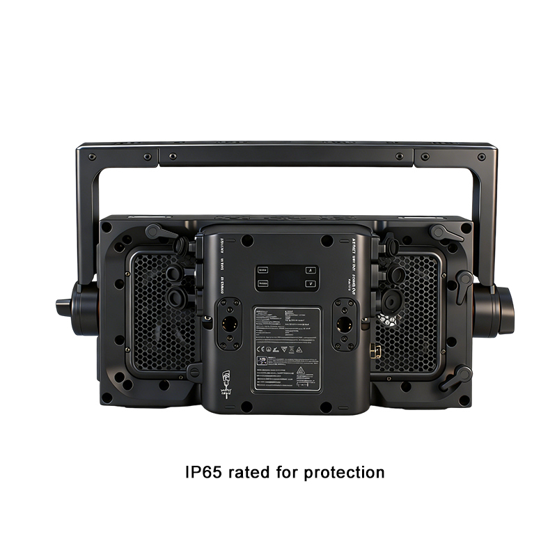 Igracelite IP65 Waterproof 550W RGB LED Strobe Light with DMX512 Control, Color Mixing and Oscillating Effects for Professional DJ, Stage, Party, Club Lighting