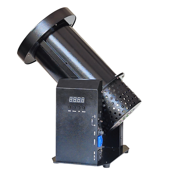 Igracelite 1500W Professional Confetti Launcher Machine - 180° Rotating Stage Blower with DMX512 & Remote Control for Wedding, Party, Events, 110V/220V, Covers 10-20 sq m