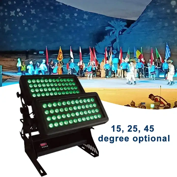 IP65 Outdoor 72*12W 4in1 Waterproof LED City Color
