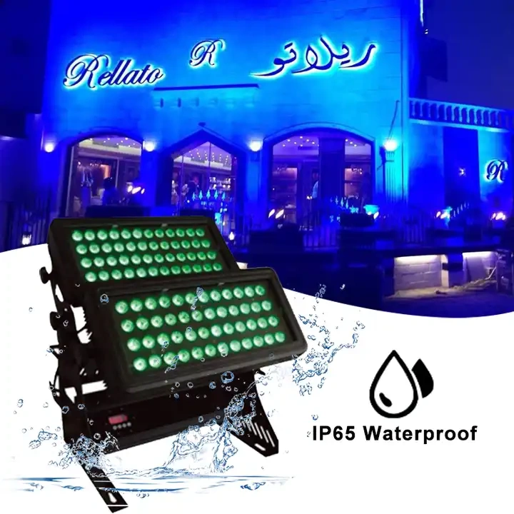 IP65 Outdoor 72*12W 4in1 Waterproof LED City Color