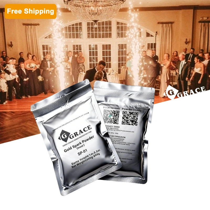 Free Shipping 200g Cold Spark Machine Powder 10 Bags