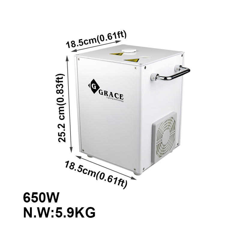 Free Shipping 650W Cold Spark Firework Machine Packing With Carton /White Or Black 2Pcs