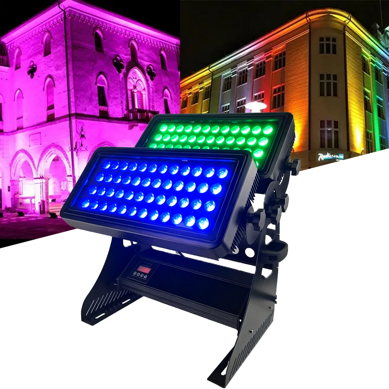96*18W RGBWA UV 6in1 led city color lights
