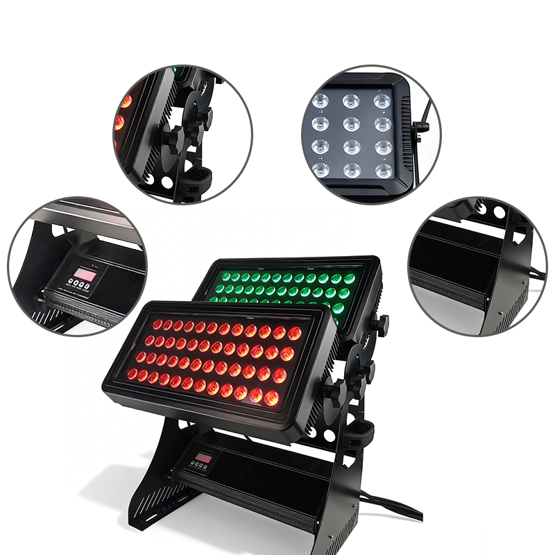 96*18W RGBWA UV 6in1 led city color lights