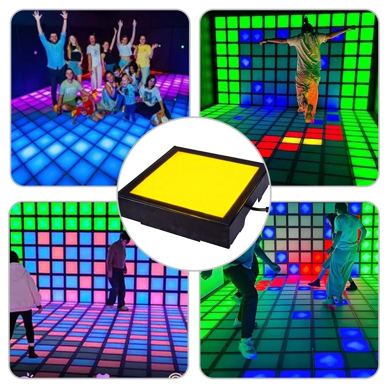 Interactive energetic game led dance floor
