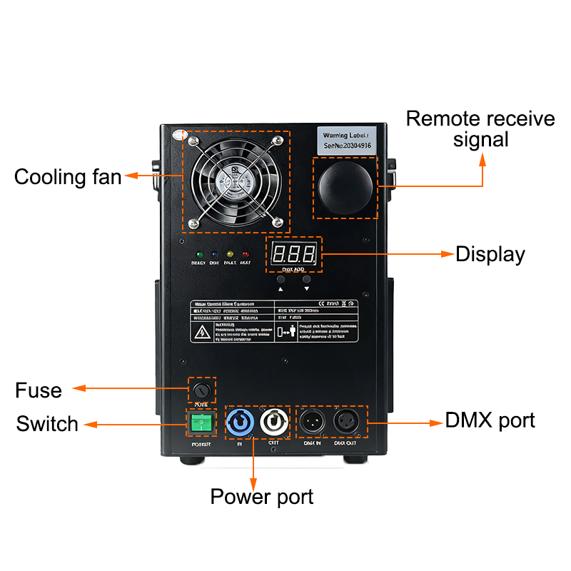 Igracelite 900w Cold Spark Machine