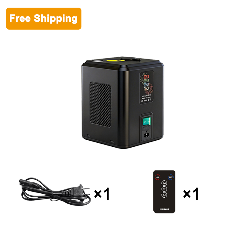 Free shipping 350w mini cold firework machine remote control cold spark machine