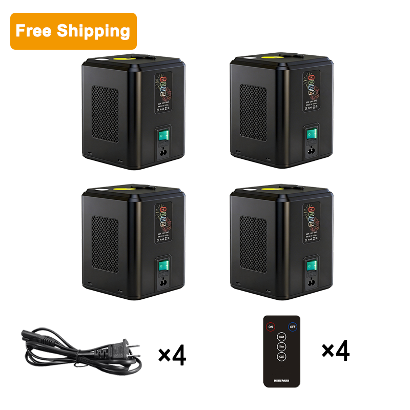 Free shipping 350w mini cold firework machine remote control cold spark machine