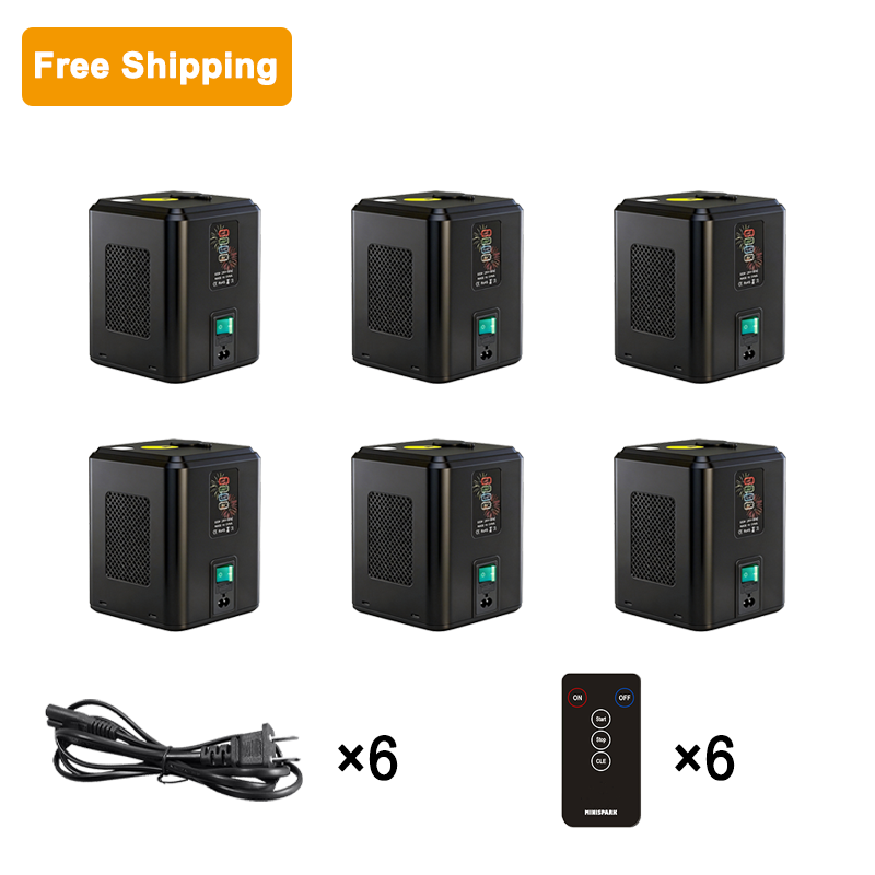 Free shipping 350w mini cold firework machine remote control cold spark machine
