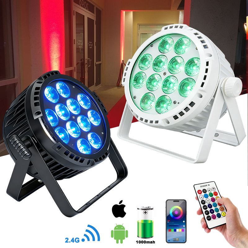 Igracelite 12*18W  6in1 IP65 battery led par light
