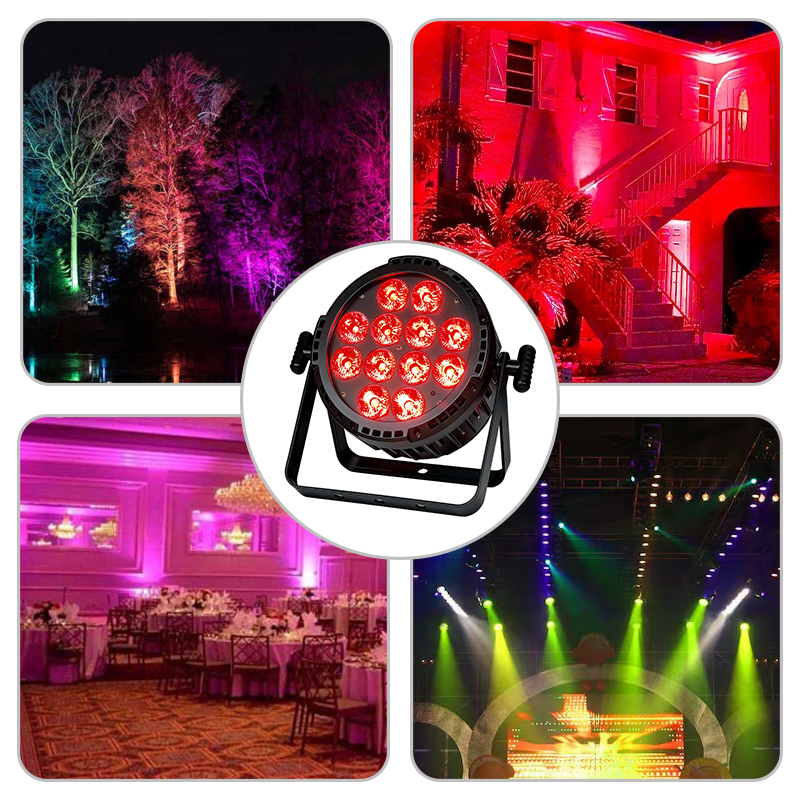 Igracelite 12*18W  6in1 IP65 battery led par light