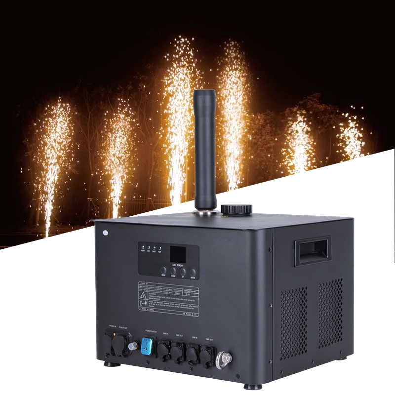 Igracelite 740W Outdoor 10m Jet Stage Effects Cold Spark Machine
