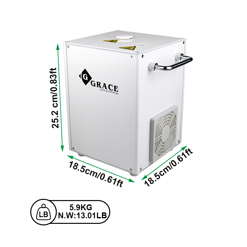 Igracelite 650W cold spark fountain machine