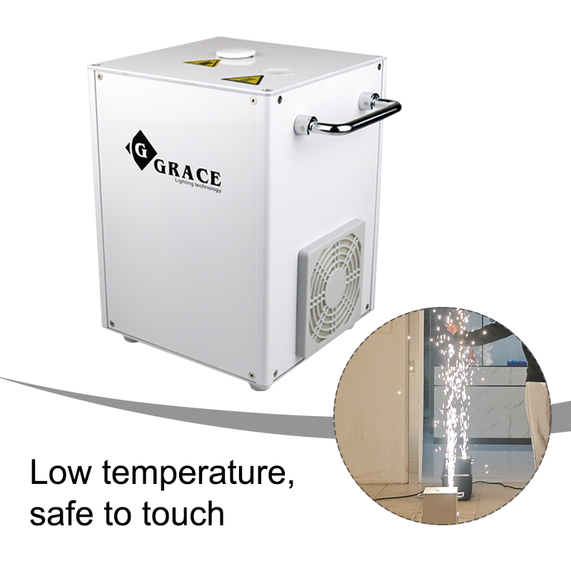Igracelite 650W cold spark fountain machine
