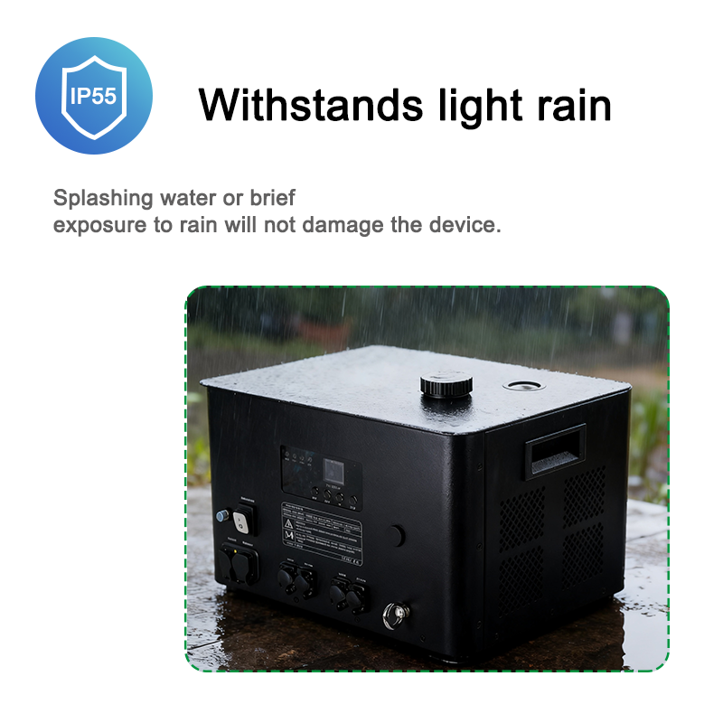 Igracelite 1700w Rainproof  Cold Spark Fountain Machine
