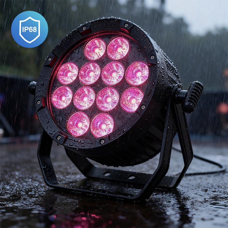 Igracelite  Wireless DMX Battery Outdoor Rgbw LED Par Can Stage Lights