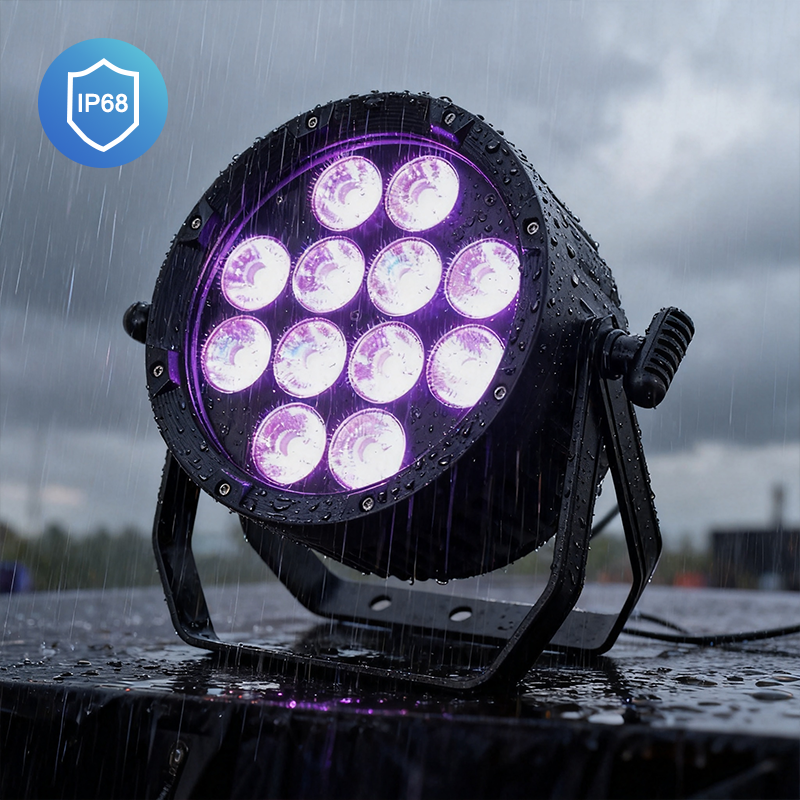 Igracelite Innov Wireless DMX Battery IP65 Touch Aluminum Housing Par Light Stage Effect Lightings