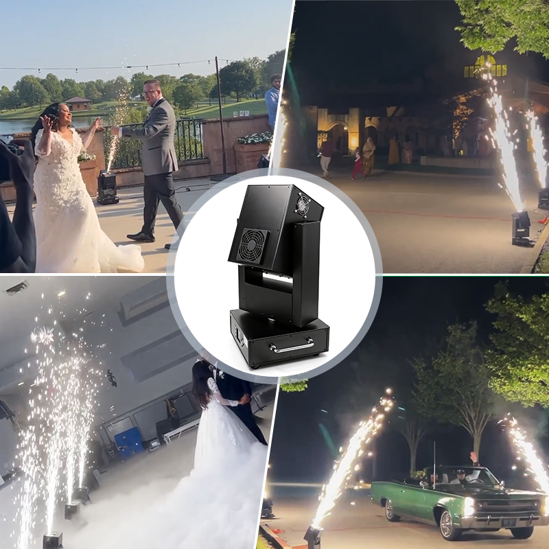 Igracelite 750W Moving Head Cold Spark Machines