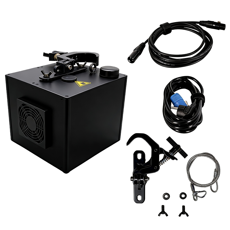 Igracelite 650W Waterfall Cold Spark Machine, Downward Spraying Sparkular for Stage Events, DMX & Remote Control, 1-5M Adjustable Height, Fireworks Water Curtain Effect with Safety Indicator & Aluminum Shell