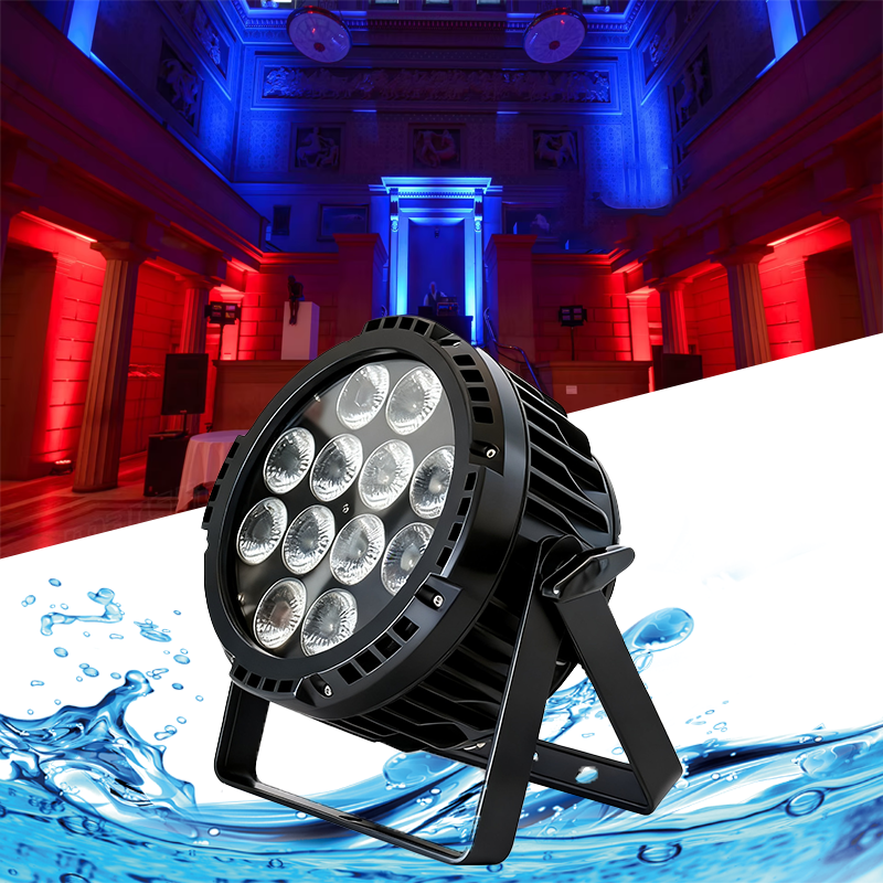 Igracelite 12*18W 6in1 rgbwauv waterproof led par light