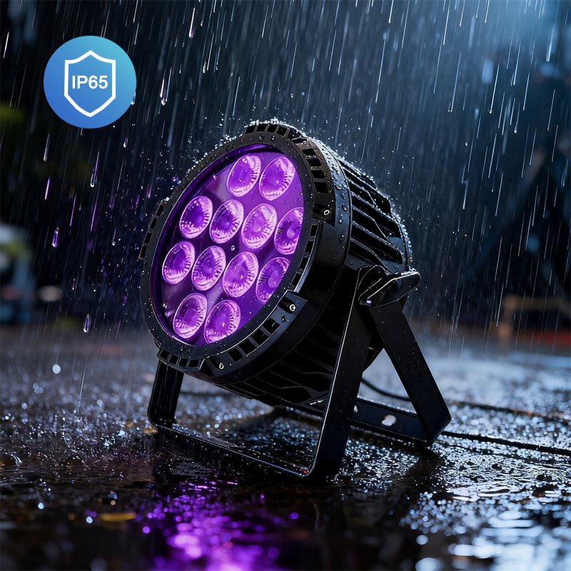 Igracelite 12*18W 6in1 rgbwauv waterproof led par light