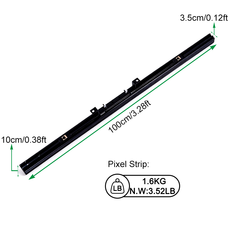 40pcs RGB Digital Pixel Bar Rgb Wash Art-net Control dmx