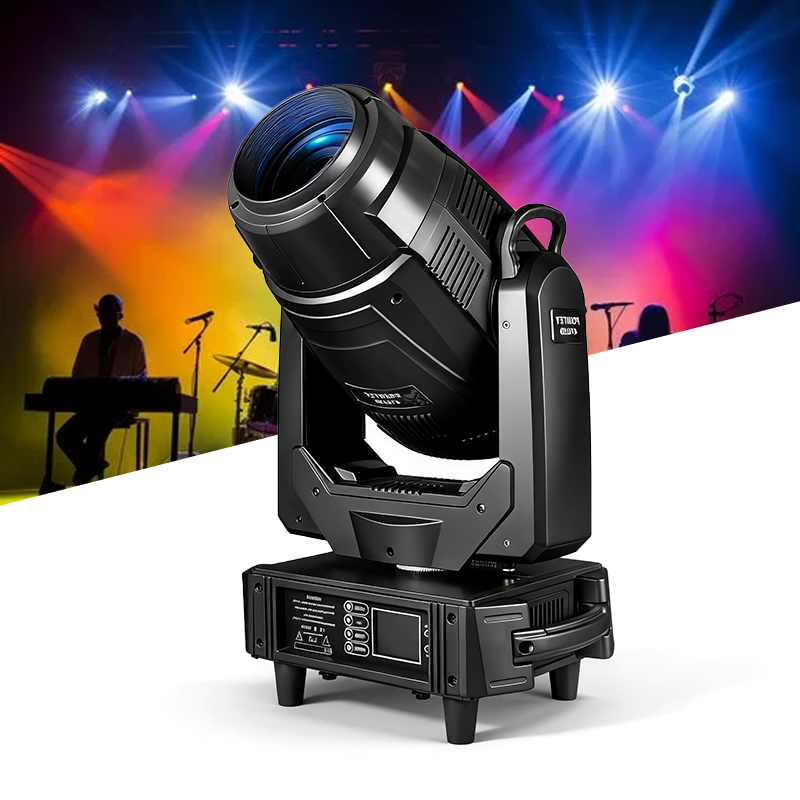 Igracelite Mega Pointe 470W LED Moving Head Light CMY BSW 3in1 Beam Spot Wash Stage Lighting, 400W LED Module 2°-35° Motorized Zoom DMX512 Professional Lighting for Concert Disco Wedding Nightclub Events