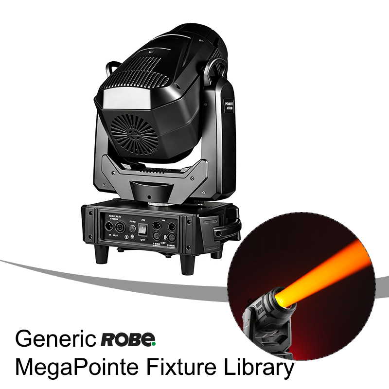Igracelite Mega Pointe 470W LED Moving Head Light CMY BSW 3in1 Beam Spot Wash Stage Lighting, 400W LED Module 2°-35° Motorized Zoom DMX512 Professional Lighting for Concert Disco Wedding Nightclub Events