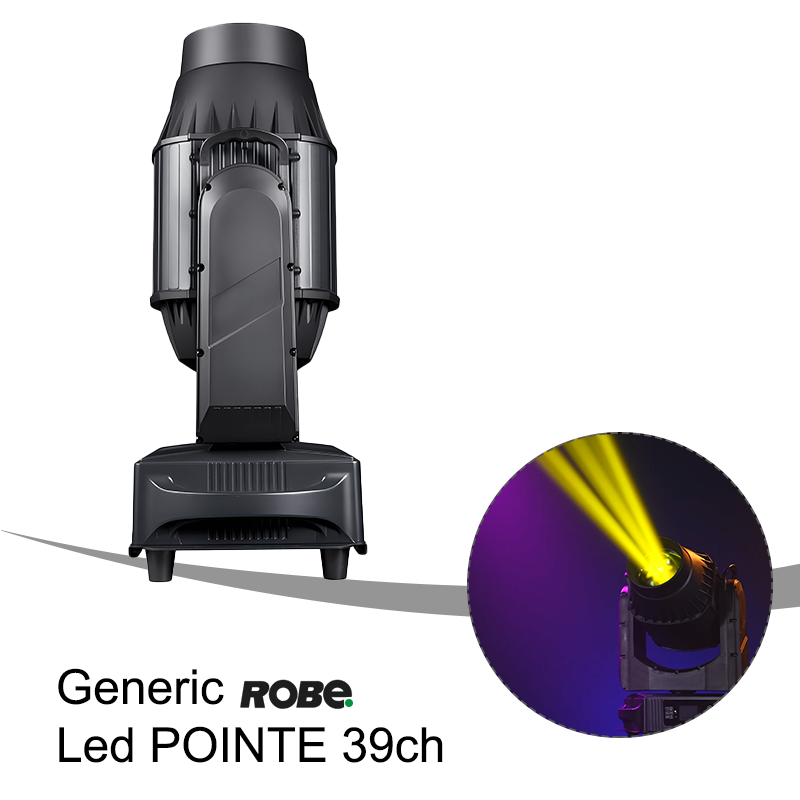 Igracelite IP66 LED Moving Head 580W BSW 3-in-1 CMY Color Mixing Stage Light, 400W LED Module 2°-35° Motorized Zoom Waterproof Outdoor Light for Professional Concerts & DJ Events DMX512 RDM