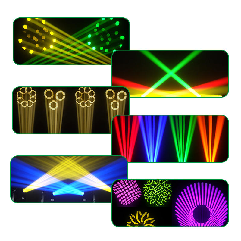Igracelite IP66 LED Moving Head 580W BSW 3-in-1 CMY Color Mixing Stage Light, 400W LED Module 2°-35° Motorized Zoom Waterproof Outdoor Light for Professional Concerts & DJ Events DMX512 RDM