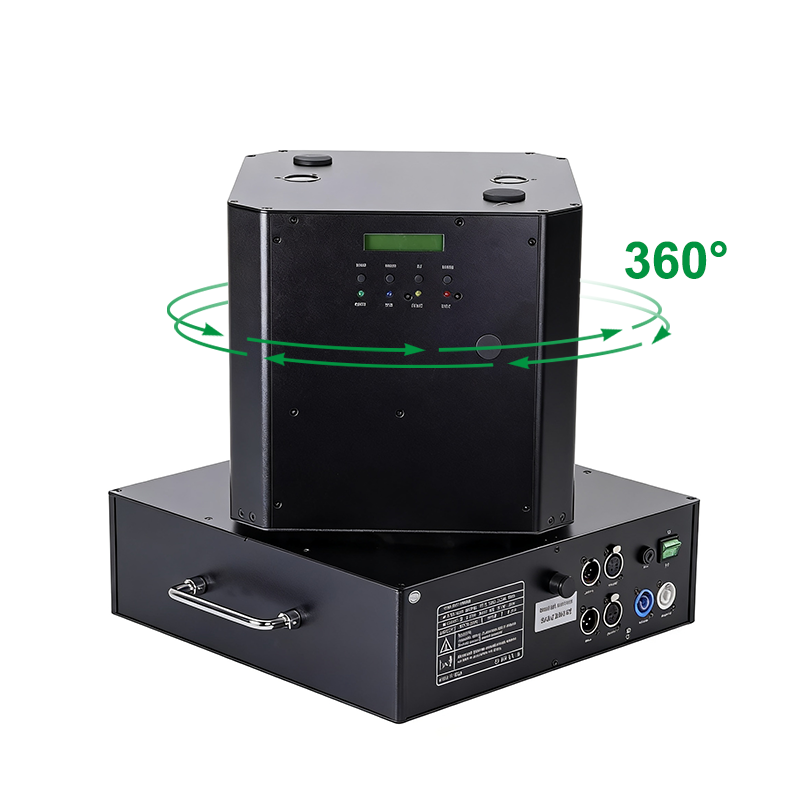 Igracelite Dual Nozzel 360 Degree Infinite Rotation Moving Head Cold Spark Machine