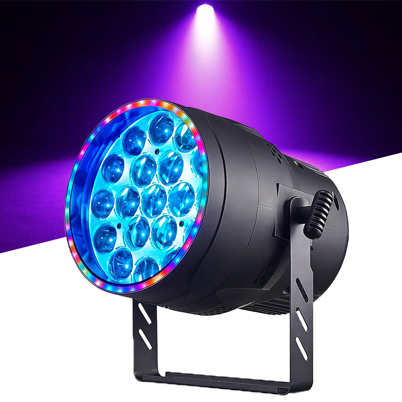 Igracelite 19x15w Led Par Light Zoom RGBW 4in1 Par Stage Led Par Zoom Dj Lights Concert Party Uplight