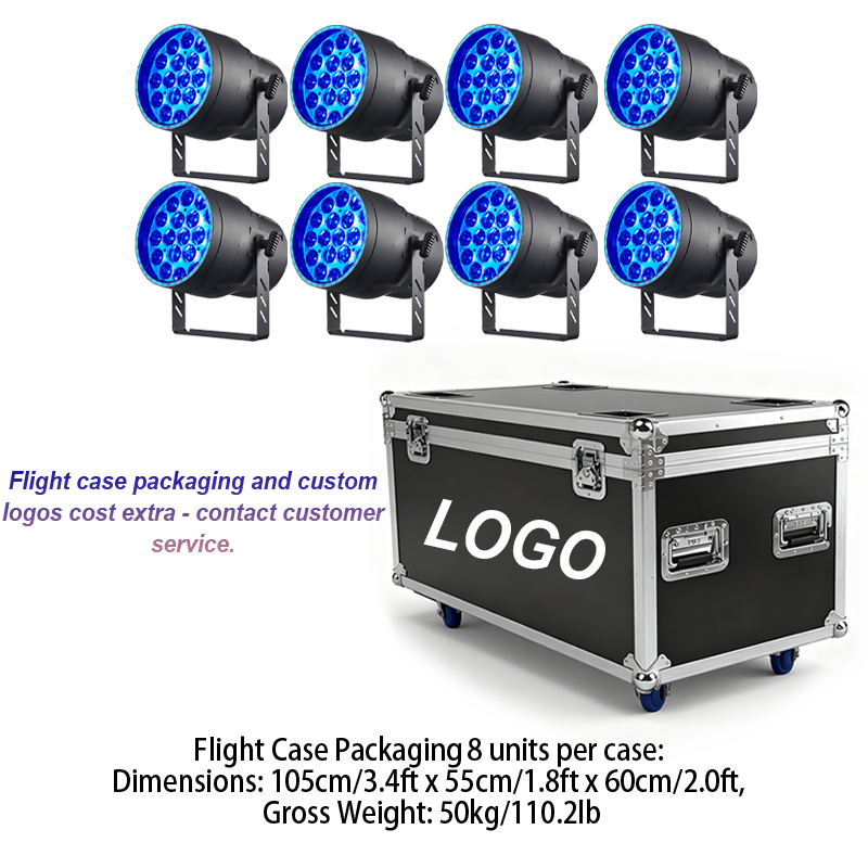 Igracelite 19x15w Led Par Light Zoom RGBW 4in1 Par Stage Led Par Zoom Dj Lights Concert Party Uplight