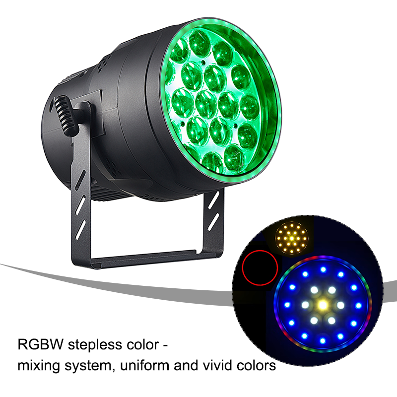Igracelite 19x15w Led Par Light Zoom RGBW 4in1 Par Stage Led Par Zoom Dj Lights Concert Party Uplight